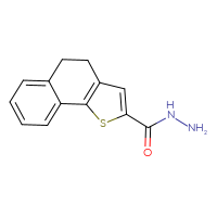 Chemical structure of 4H,5H-naphtho[1,2-b]thiophene-2-carbohydrazide - CSSB00000681631