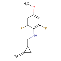 C12H13F2NO