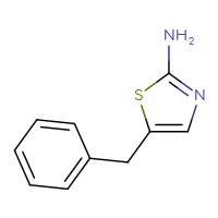 Chemical structure of 5-benzyl-1,3-thiazol-2-amine - CSSB00000185121