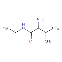 Chemical structure of 2-amino-N-ethyl-3-methylbutanamide - CSSB00011211689