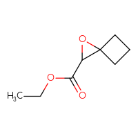 Chemical structure of ethyl 1-oxaspiro[2.3]hexane-2-carboxylate - CSSB00012881010