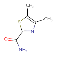 Chemical structure of dimethyl-1,3-thiazole-2-carboxamide - CSSB00009839872