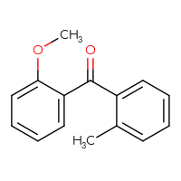 Chemical structure of (2-methoxyphenyl)(2-methylphenyl)methanone - CSSB00000372992