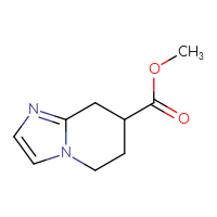 Chemical structure of methyl 5H,6H,7H,8H-imidazo[1,2-a]pyridine-7-carboxylate - CSSB00010367957
