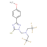 C14H14F6N4OS