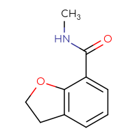 Chemical structure of N-methyl-2,3-dihydro-1-benzofuran-7-carboxamide - CSSB00107972081