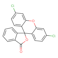 Chemical structure of 3',6'-dichloro-3H-spiro[2-benzofuran-1,9'-xanthen]-3-one - CSSB00000093956