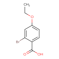 Chemical structure of 2-bromo-4-ethoxybenzoic acid - CSSB00012721603