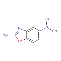 Chemical structure of N5,N5-dimethyl-1,3-benzoxazole-2,5-diamine - CSSB00010941818