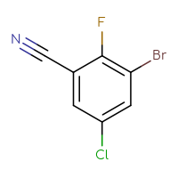 C7H2BrClFN