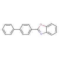 Chemical structure of 2-{[1,1'-biphenyl]-4-yl}-1,3-benzoxazole - CSSB00102591444