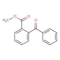 Chemical structure of methyl 2-benzoylbenzoate - CSSB00000056513