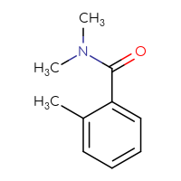 Chemical structure of N,N,2-trimethylbenzamide - CSSB00000159597